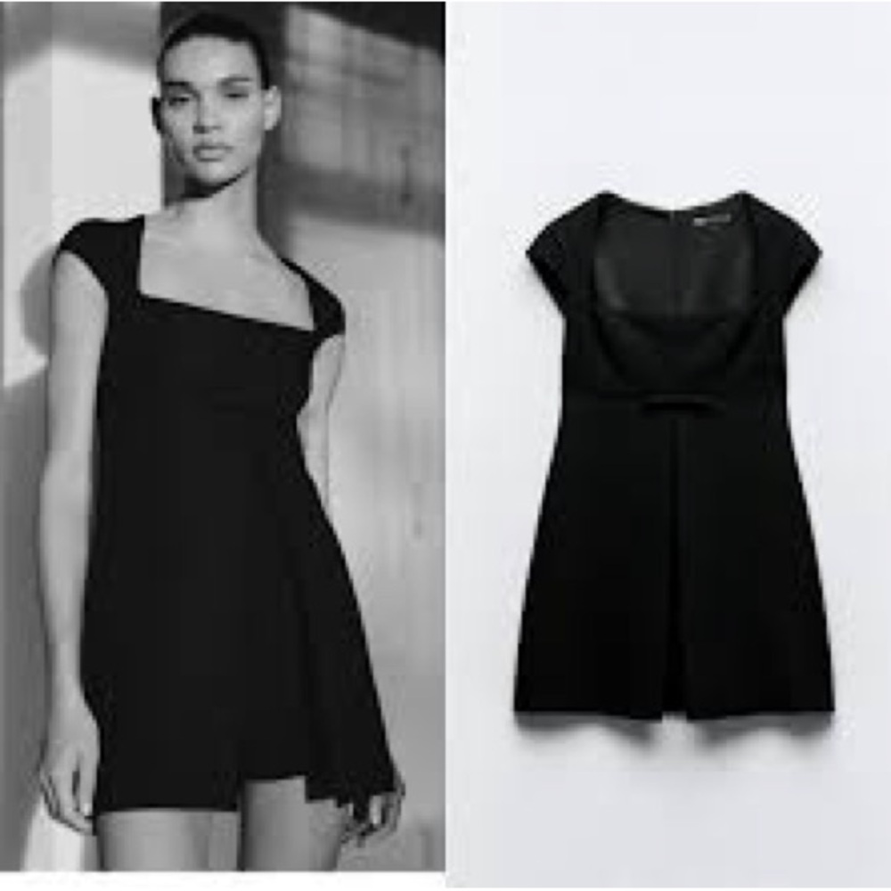 Zara romper with bow